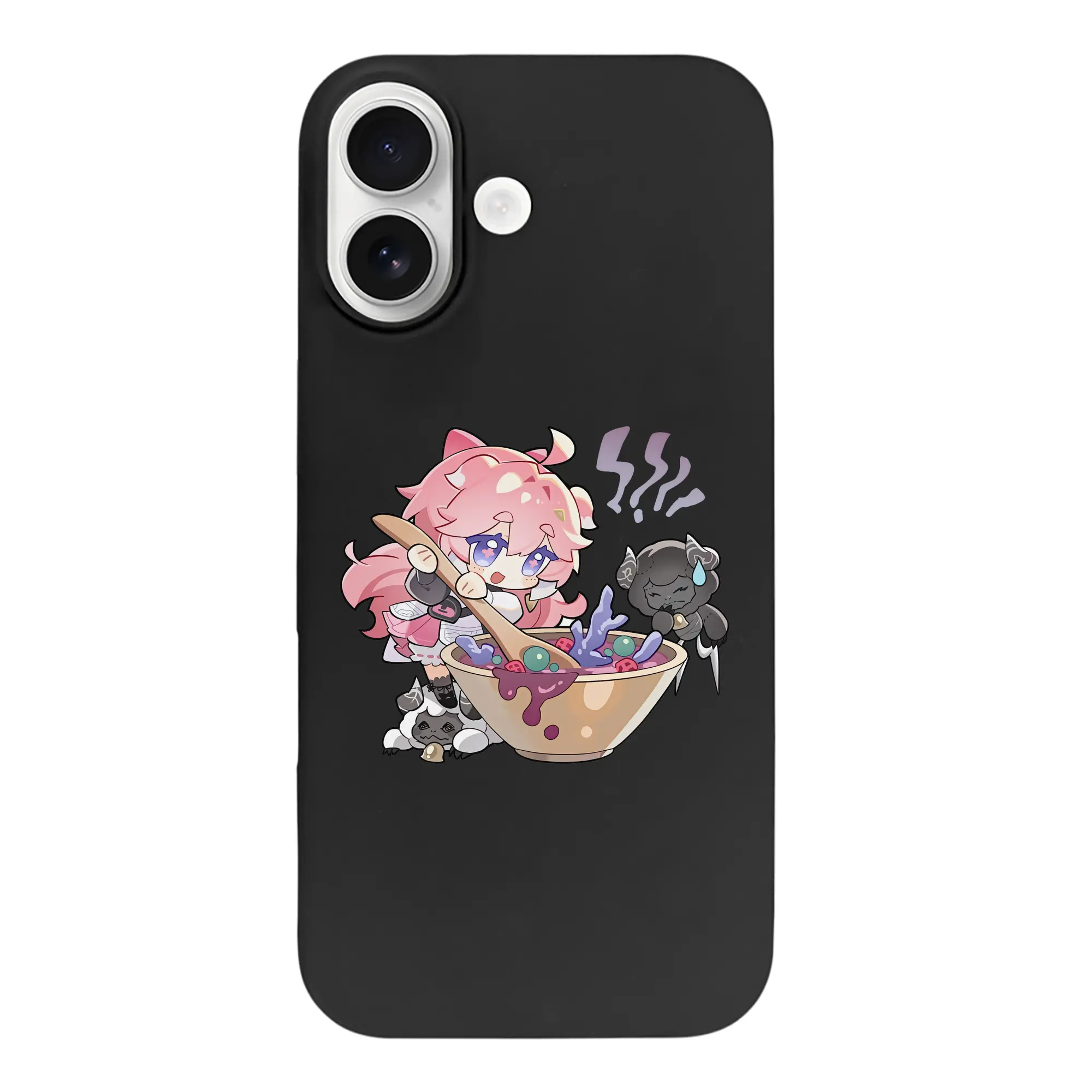 鳴潮 グッズ アンコ - iPhone 17 シリーズ シリコンケース 薄型 耐衝撃 指紋防止 ソフトタッチカバー 精密フィット 傷防止 保護ケース iPhone 17/17 Air/17 Pro/17 Pro Max 対応